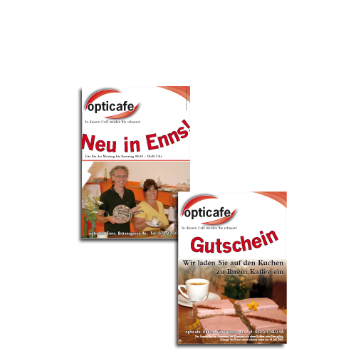 opticafe: gutscheinkarten